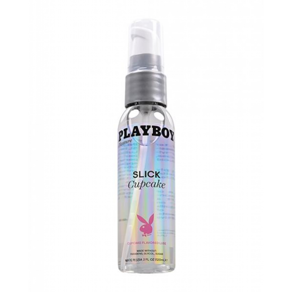 Playboy Pleasure Slick Lubricant -  2 Oz Cupcake - Lubricants