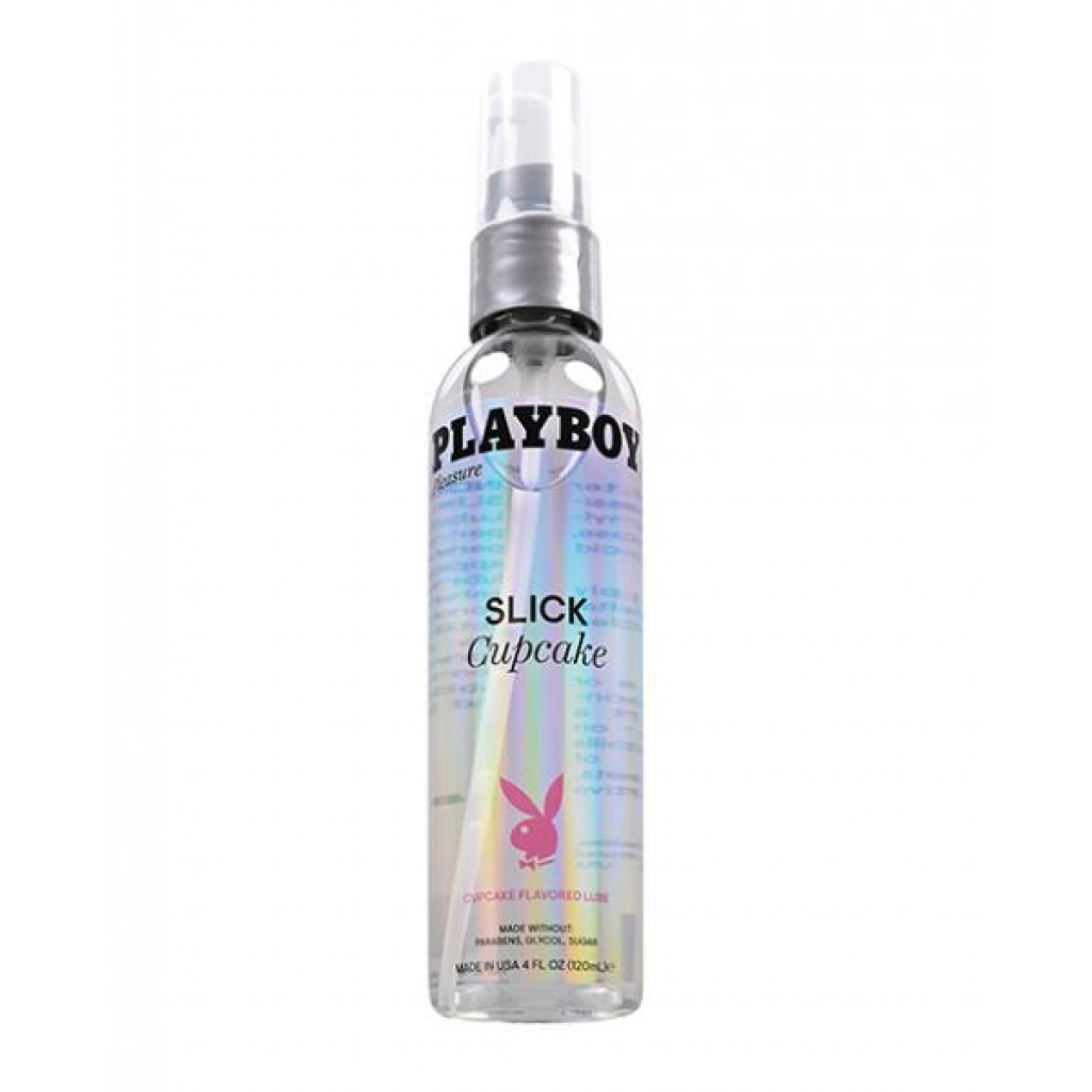 Playboy Pleasure Slick Lubricant -  4 Oz Cupcake - Lubricants