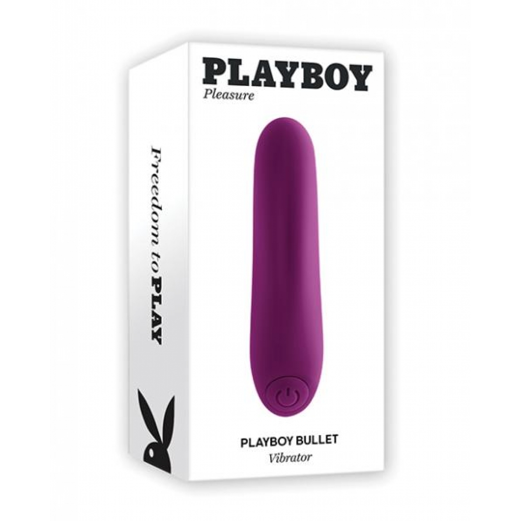 Playboy Pleasure Playboy Bullet Vibrator - Magenta - Bullet Vibrators