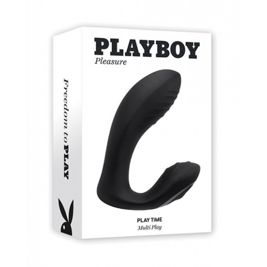 Playboy Pleasure Play Time Multi-Play Vibrator - Black