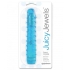 Juicy jewels aqua crystal vibrator - blue - Realistic