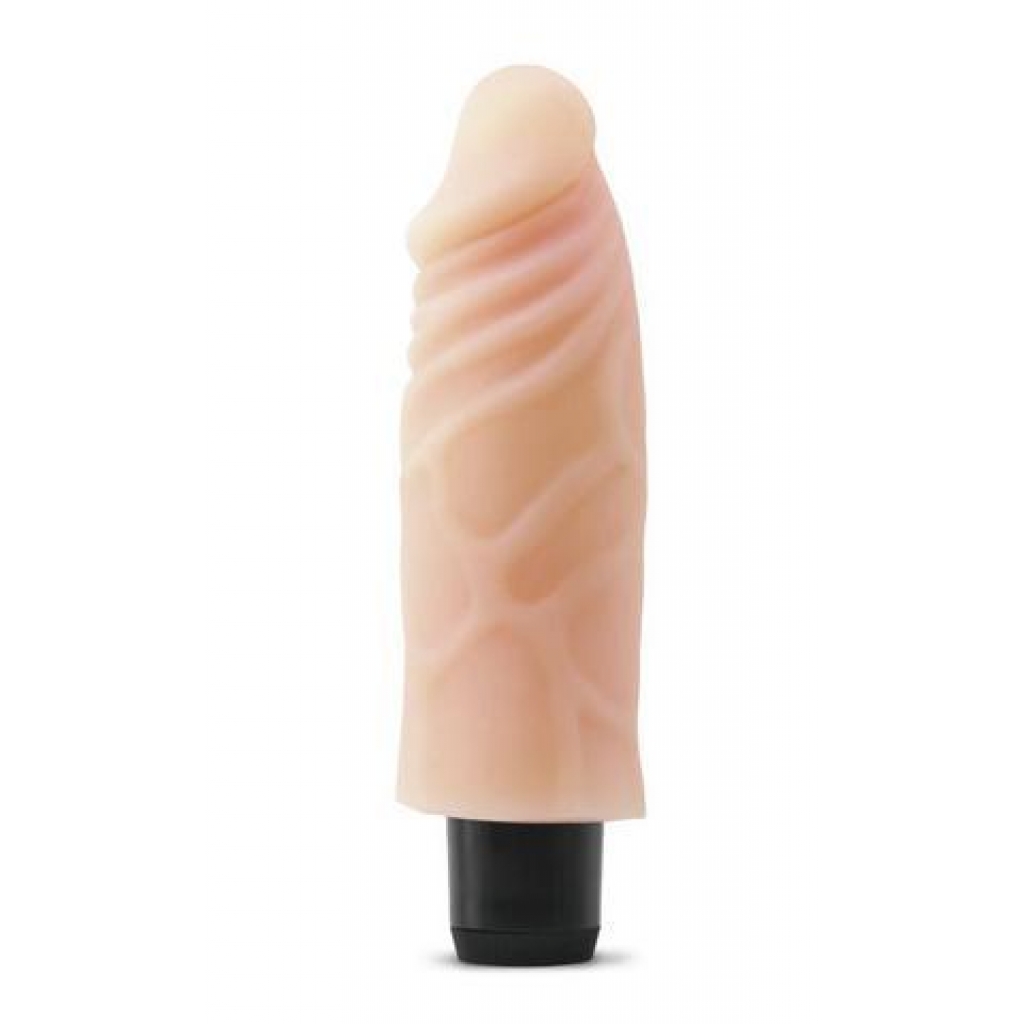 Realistic Vibrating Dildo No.4 - Beige