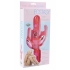 Total Ecstasy Triple Stimulator Pink Vibrator - Rabbit Vibrators