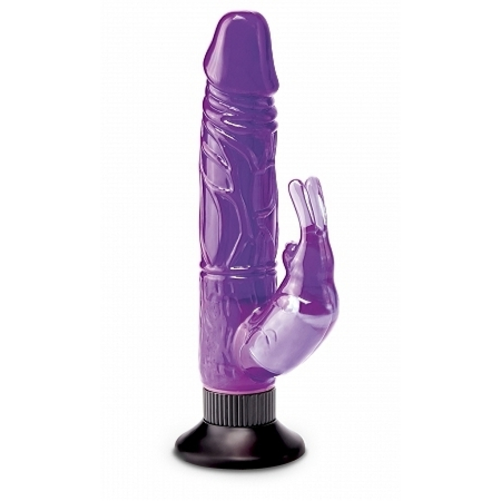 Waterproof Bunny Wall Bangers Purple Vibrator - Rabbit Vibrators