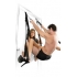 Deluxe Fantasy Door Swing Black - Sex Swings & Slings