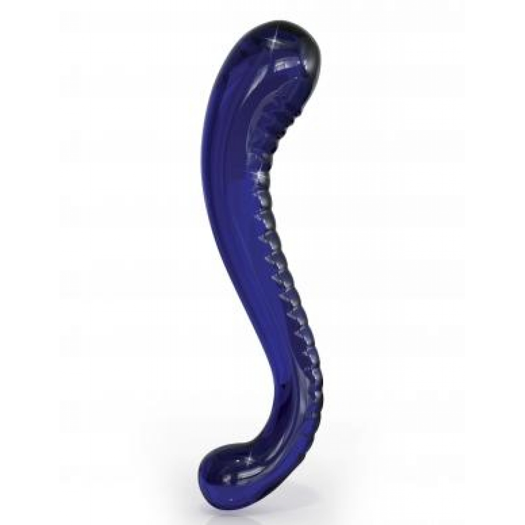 Icicles No 70 Purple G-Spot Glass Massager - G-Spot Dildos