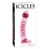 Icicles Hand Blown Glass Massager No 28 Pink - G-Spot Dildos