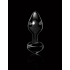 Icicles #44 Black Glass Butt Plug - Anal Plugs