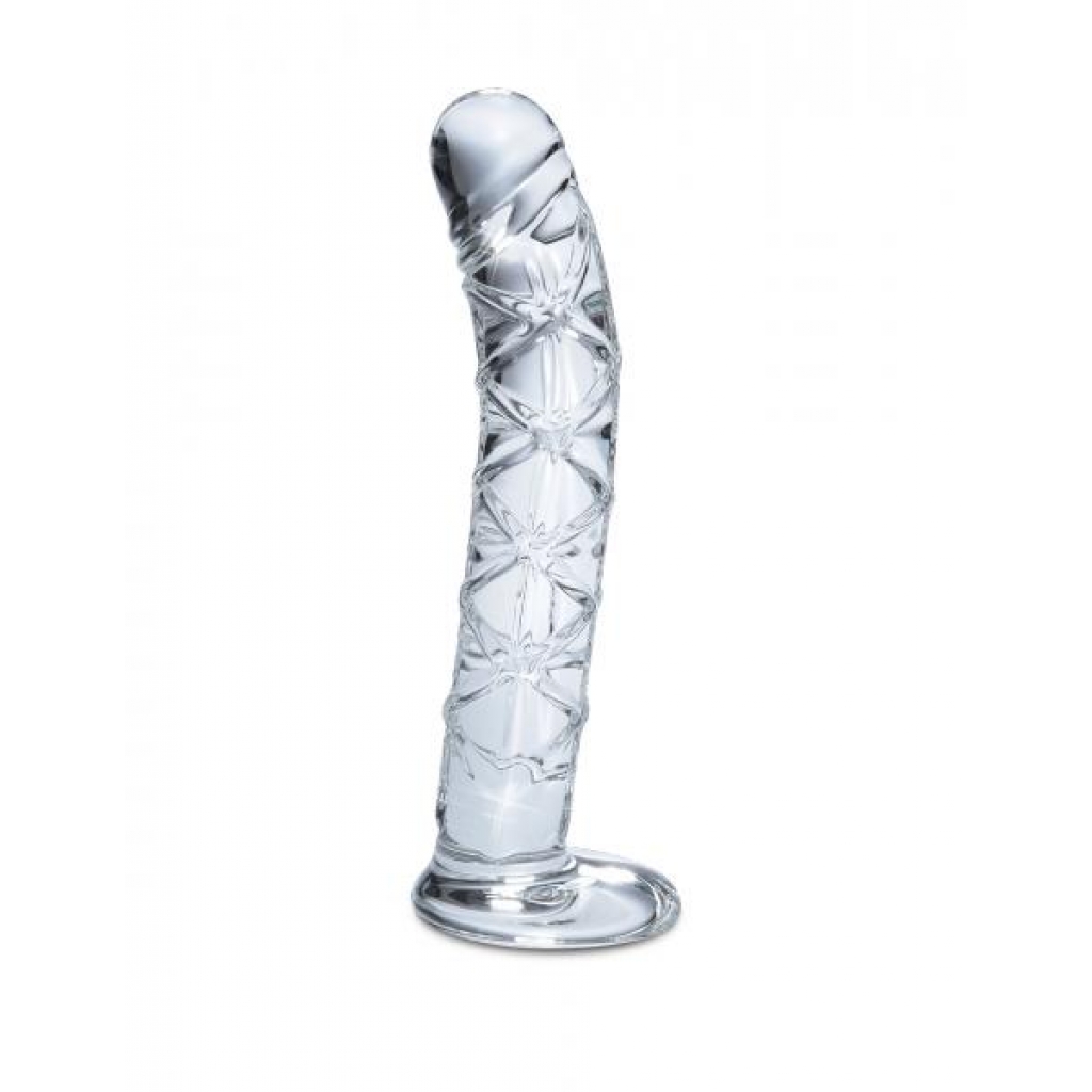 Icicles #60 Glass G-Spot Dong Clear - Realistic Dildos & Dongs