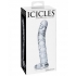 Icicles #60 Glass G-Spot Dong Clear - Realistic Dildos & Dongs