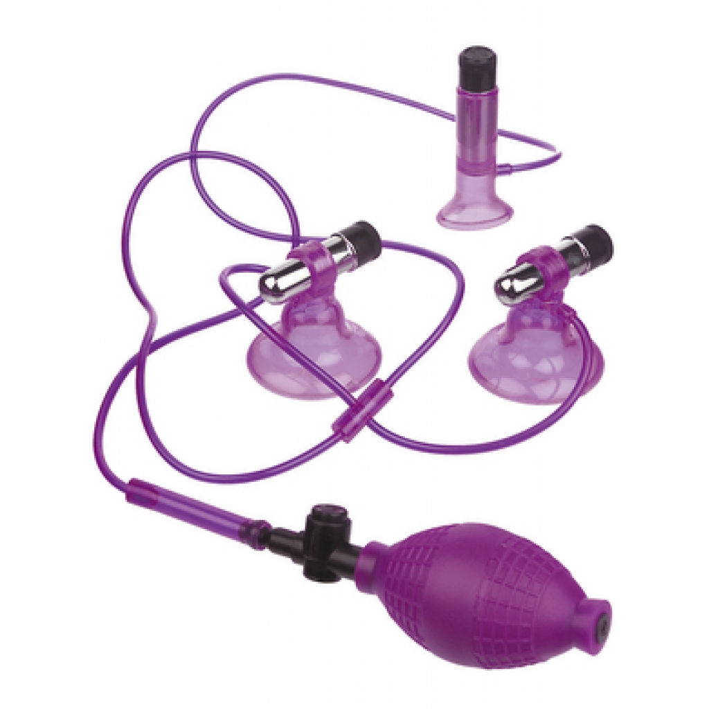 Fetish Fantasy Triple Super Suck Her Purple - Nipple Pumps