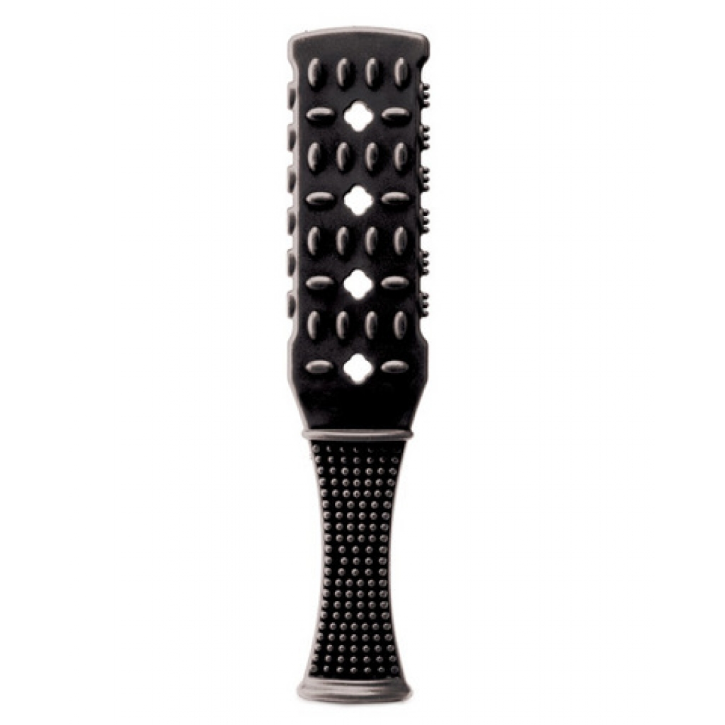 Fetish fantasy series rubber paddle - black - Paddles