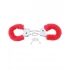 Fetish Fantasy Beginners Furry Cuffs Red - Handcuffs