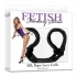 Fetish Fantasy Silk Rope Love Cuffs Black - Handcuffs