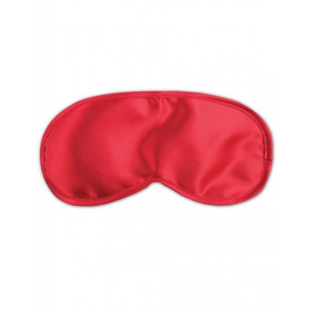 Fetish Fantasy Red Satin Love Mask O/S - Blindfolds