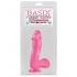 Basix Rubber 6.5 inches Dong Suction Cup Pink - Realistic Dildos & Dongs