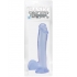 Basix 12 inches Dong With Suction Cup Clear - Realistic Dildos & Dongs