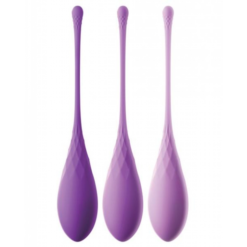 Fantasy For Her Kegel Train-Her Set Purple - Kegel Exercisers