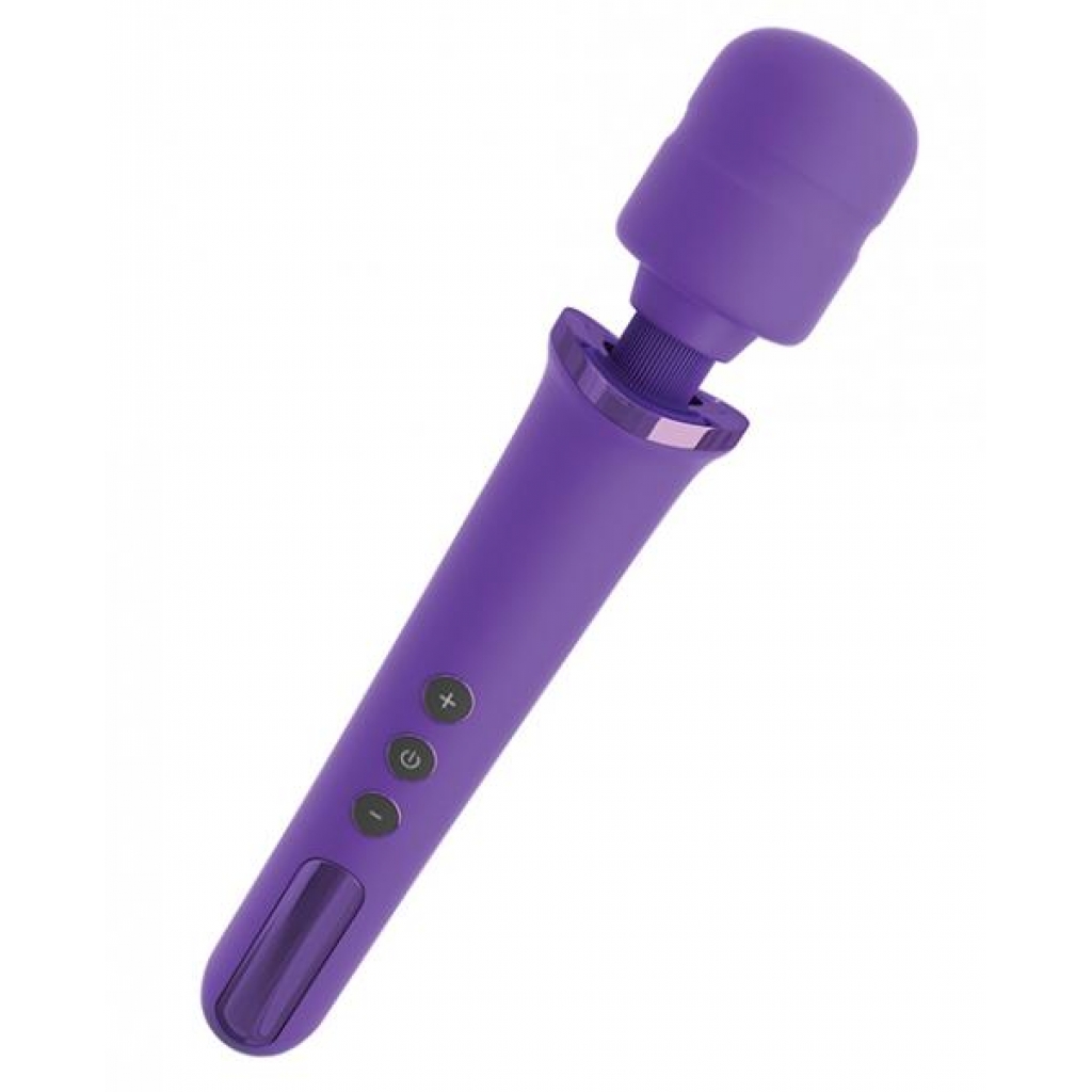 Fantasy For Her Rechargeable Power Wand Purple - Body Massagers