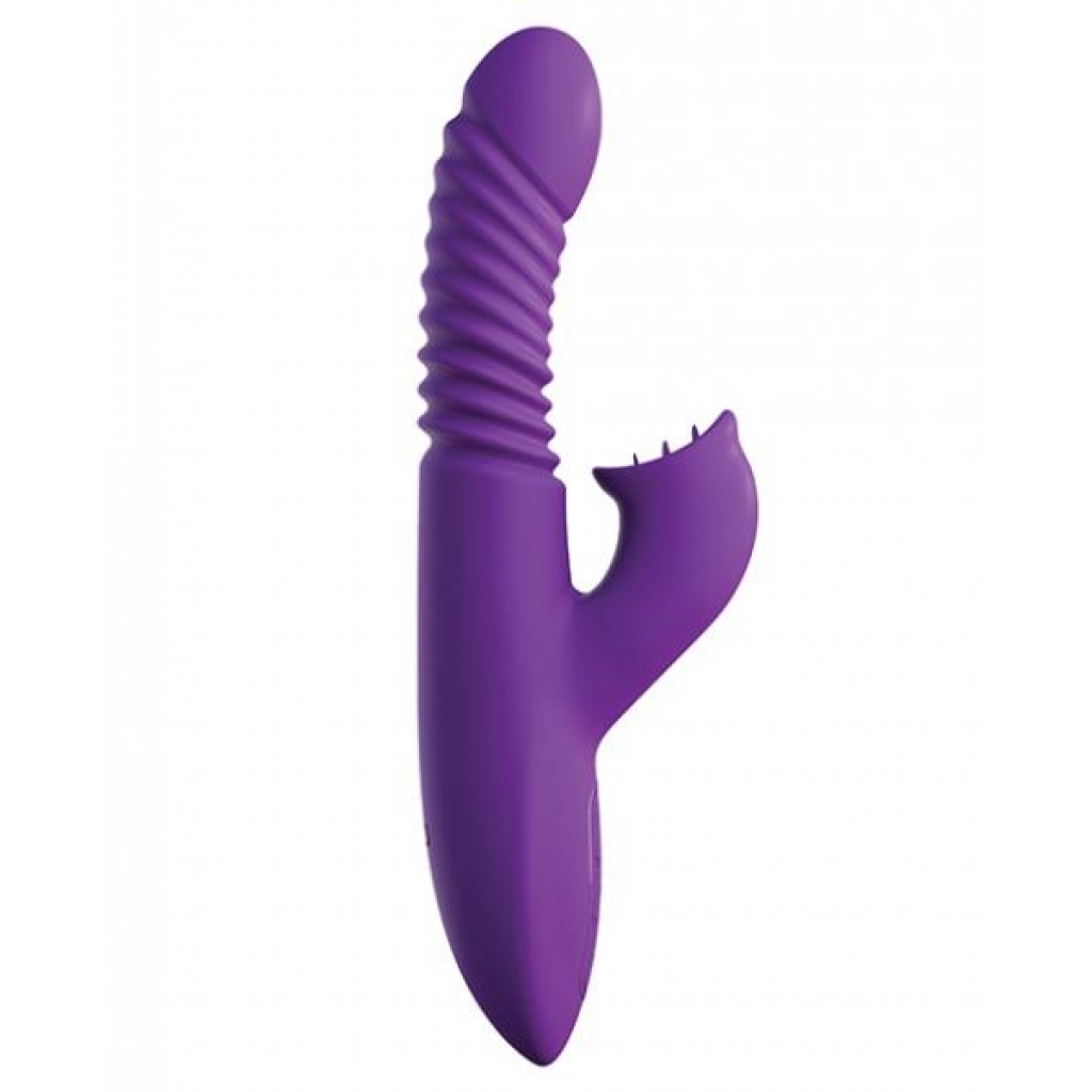 Fantasy For Her Ultimate Thrusting Clit Stimulate Her Purple - Rabbit Vibrators