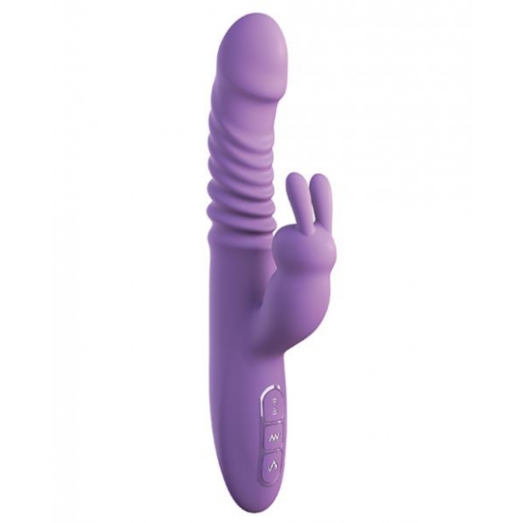 Fantasy For Her Ultimate Thrusting Rabbit Vibrator Purple - Rabbit Vibrators