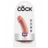 King Cock 6 Inches Dildo Beige - Realistic Dildos & Dongs