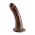 King Cock 6 Inches BrownDildo - Realistic Dildos & Dongs