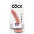 King Cock 7in Cock - Beige - Realistic Dildos & Dongs