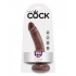 King Cock 7 Inches Cock - Brown - Realistic Dildos & Dongs