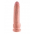 King Cock 9 Inches Cock Balls Beige - Huge Dildos