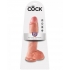 King Cock 10 inches Dildo with Balls Beige - Huge Dildos