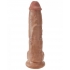 King Cock 10 inches Cock with Balls Tan Dildo - Huge Dildos