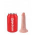 King Cock 5 inches Cock Beige Dildo - Realistic Dildos & Dongs