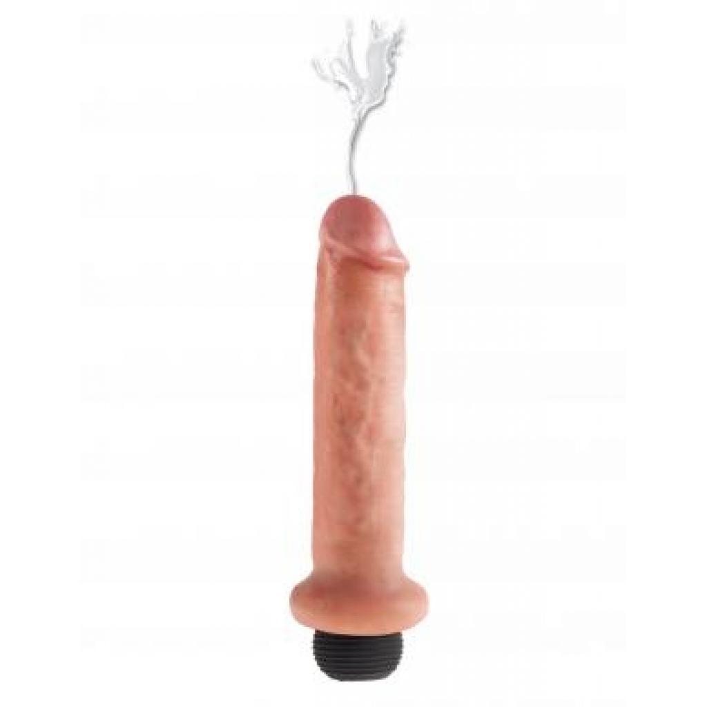 King Cock 7 inches Squirting Dildo Beige - Realistic Dildos & Dongs