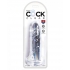 King Cock Clear 6 inches Cock - Realistic Dildos & Dongs