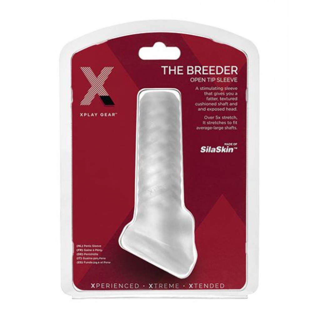 Xplay Gear Breeder Sleeve - White - Penis Sleeves & Enhancers