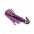 Plesur 15 inches Leather Flogger Purple - Floggers