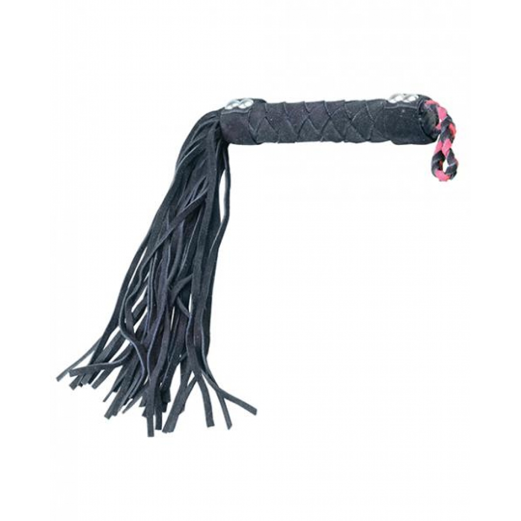 Plesur 15 inches Leather Flogger Black - Floggers