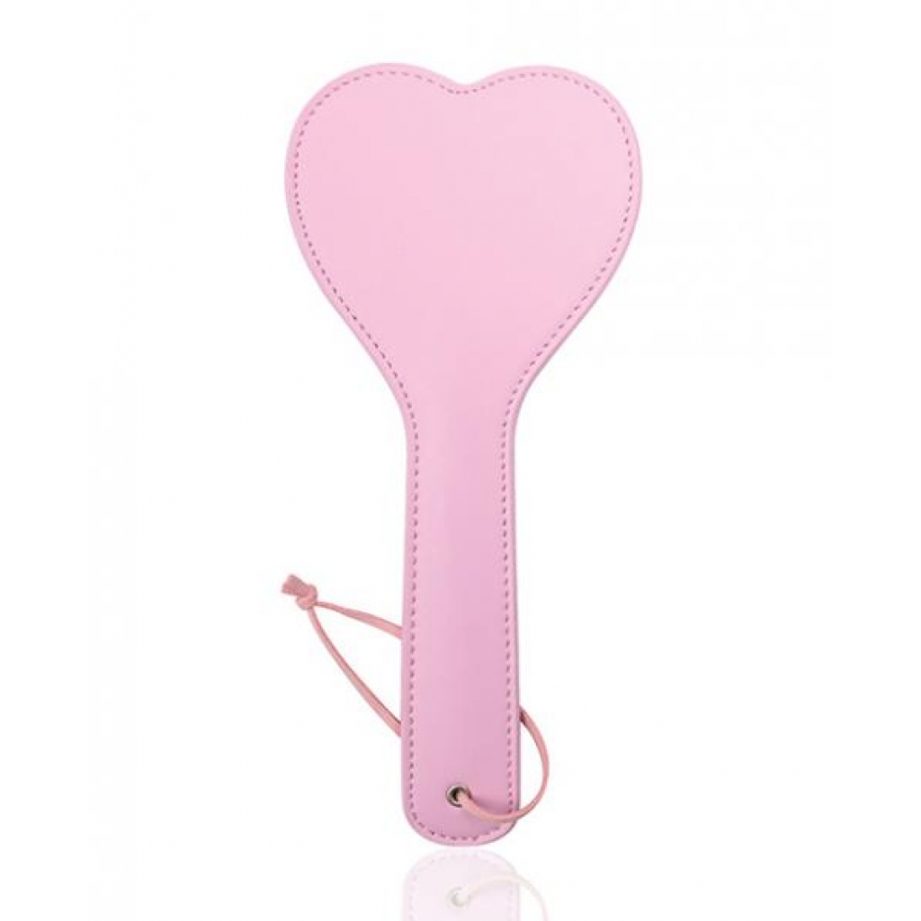 Plesur Heart Shaped Pvc Paddle - Pink - Paddles