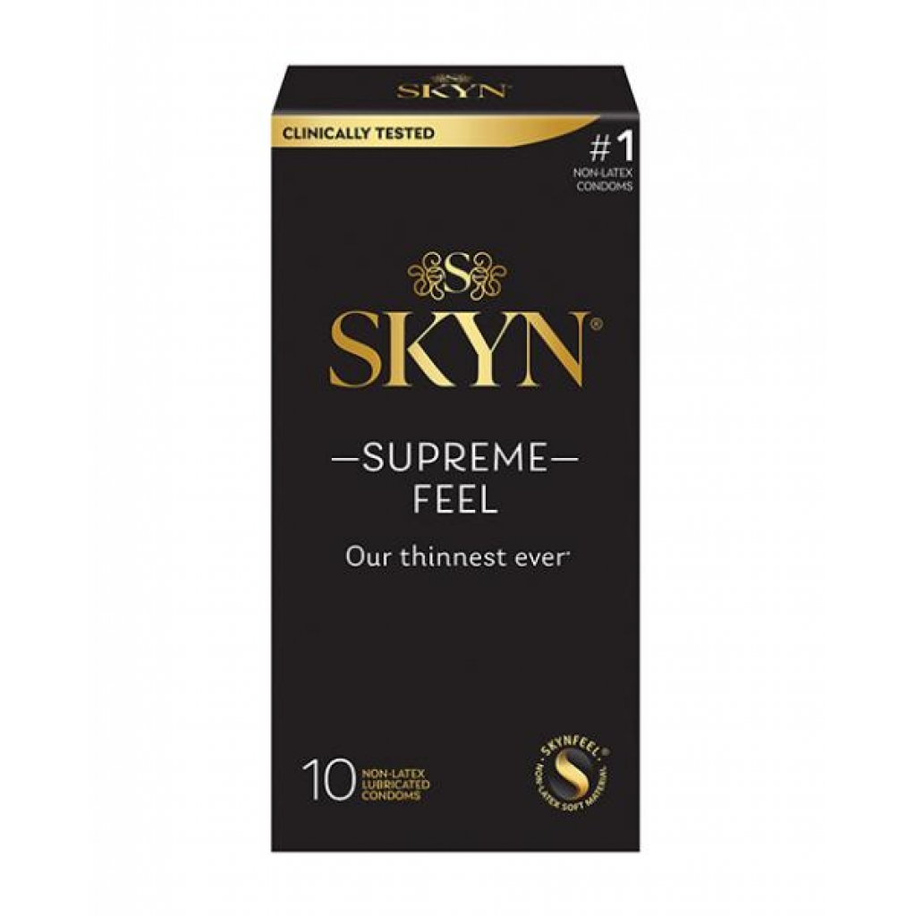 Lifestyles Skyn Supreme Feel Condoms - Pack Of 10 - Condoms