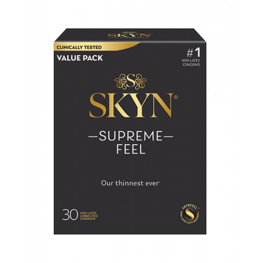 Lifestyles Skyn Supreme Feel Condoms - Pack Of 30 - Condoms