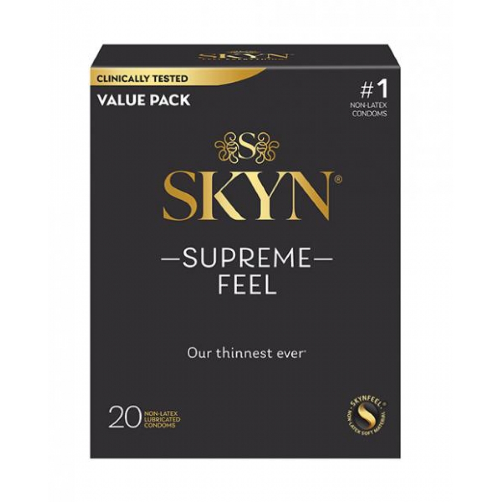 Lifestyles Skyn Supreme Feel Condoms - Pack Of 20 - Condoms