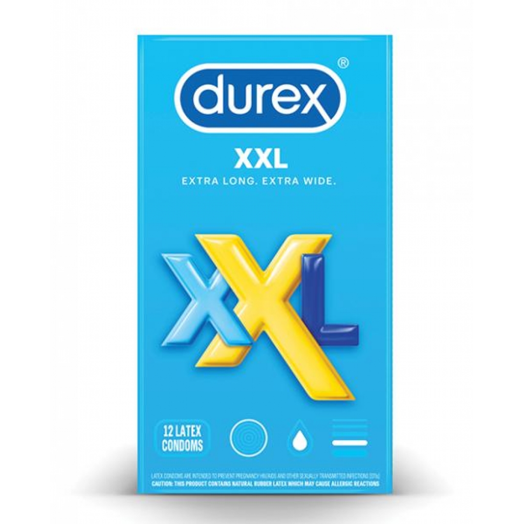 Durex Xxl Condoms - Pack Of 12 - Condoms