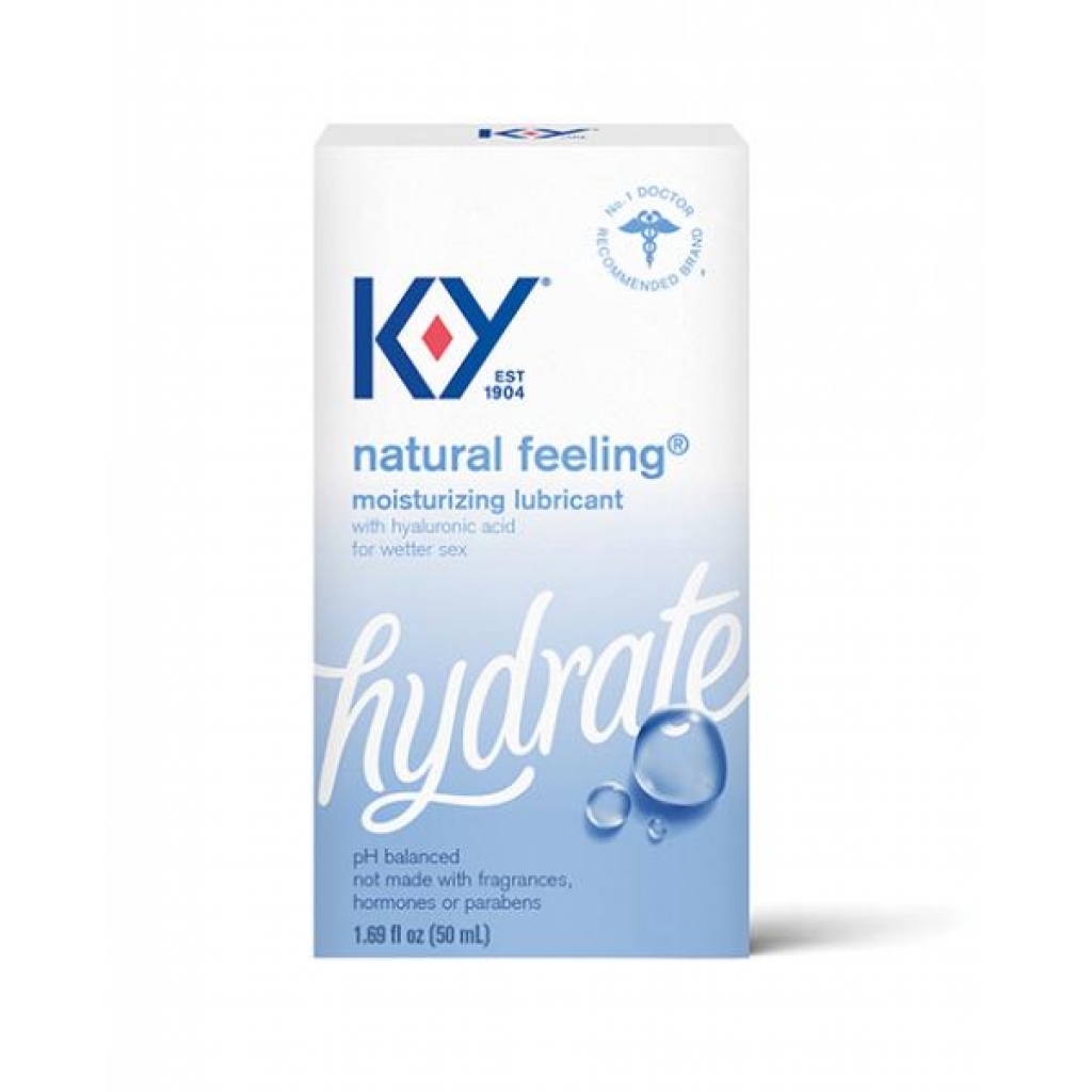 K-y Natural Feeling W/hyaluronic Acid - 1.69 Oz - Lubricants