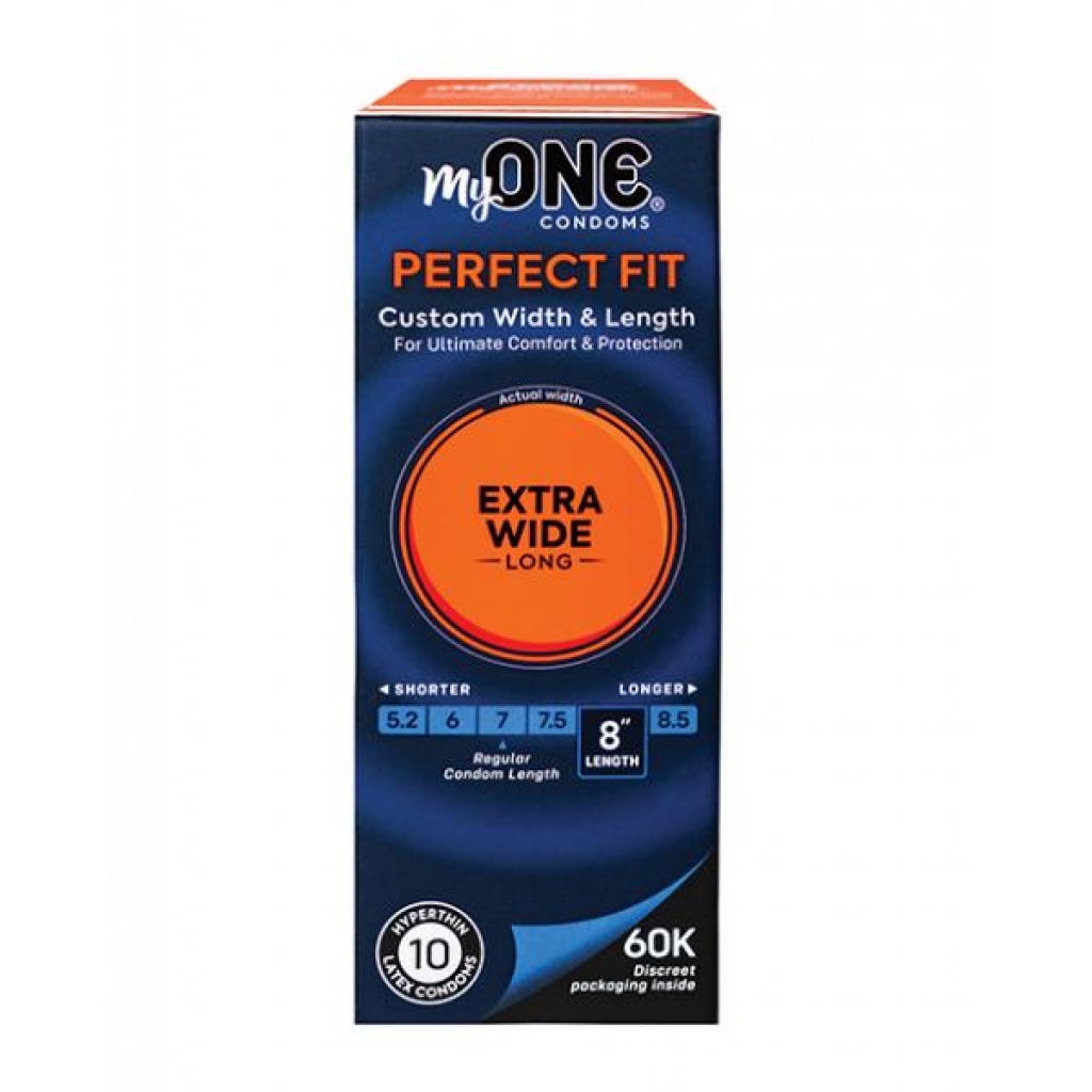 My One Extra Wide & Long Condoms - Pack Of 10 - Condoms