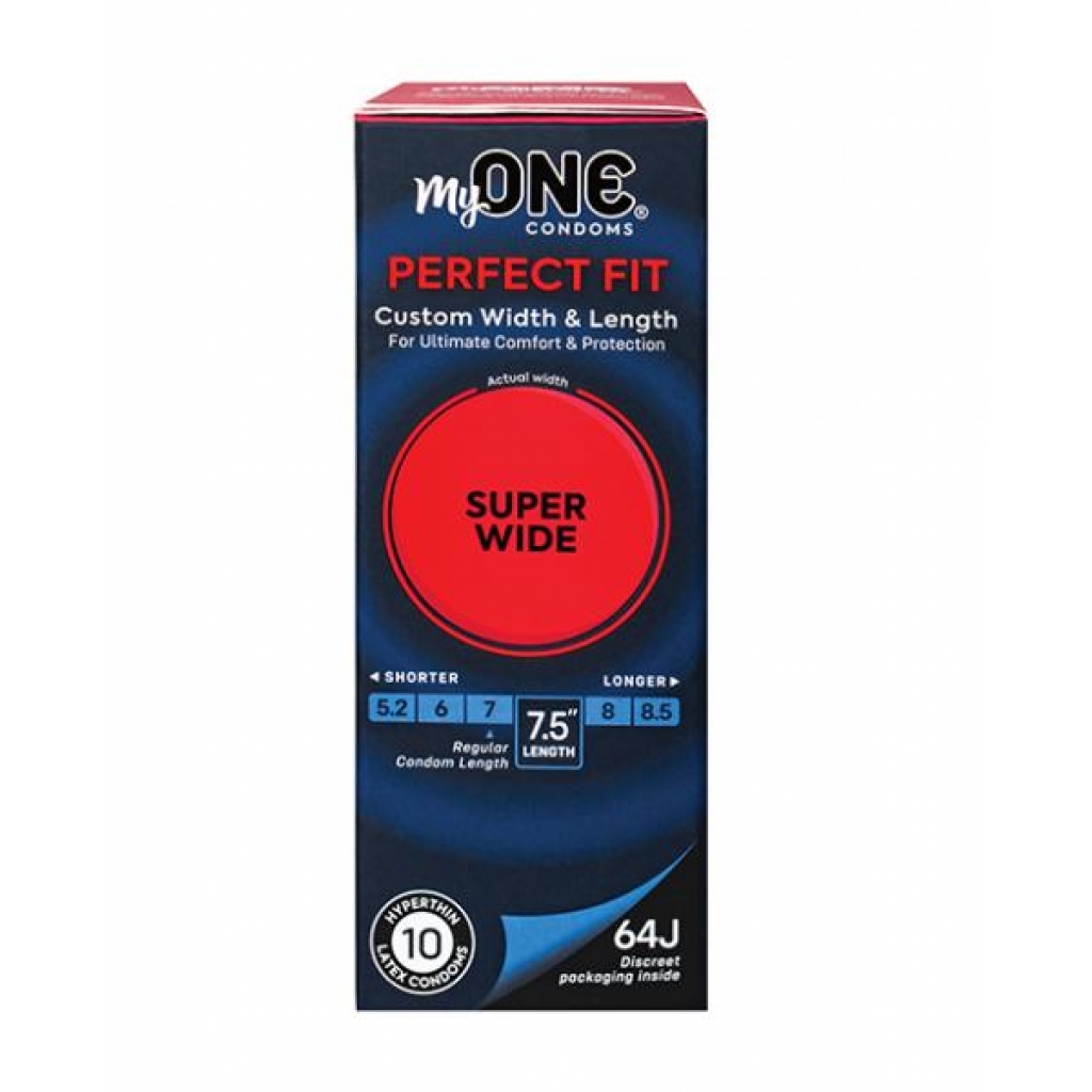 My One Super Wide Condoms - Pack Of 10 - Condoms