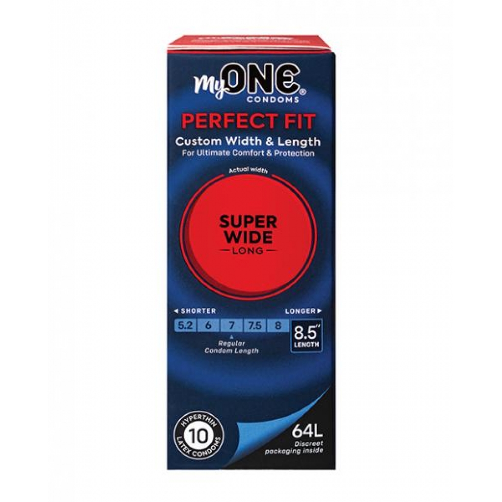 My One Super Wide & Long Condoms - Pack Of 10 - Condoms