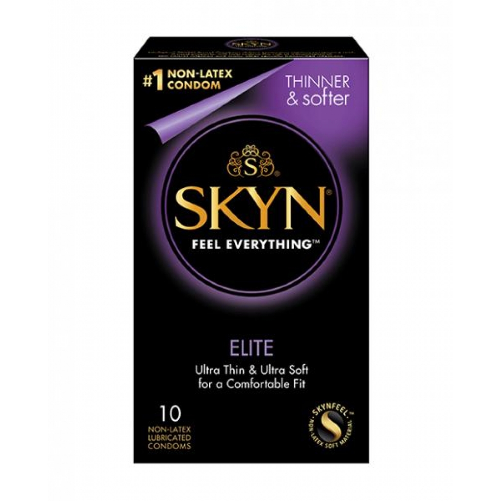 Lifestyles Skyn Elite Ultra Thin Condoms - Pack Of 10 - Condoms