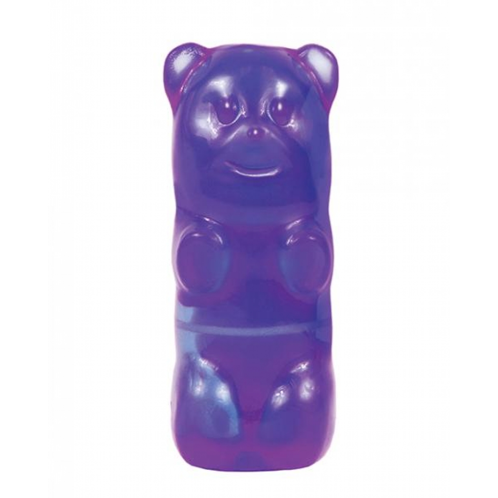 Rock Candy Gummy Bear Vibe - Purple - Clit Cuddlers