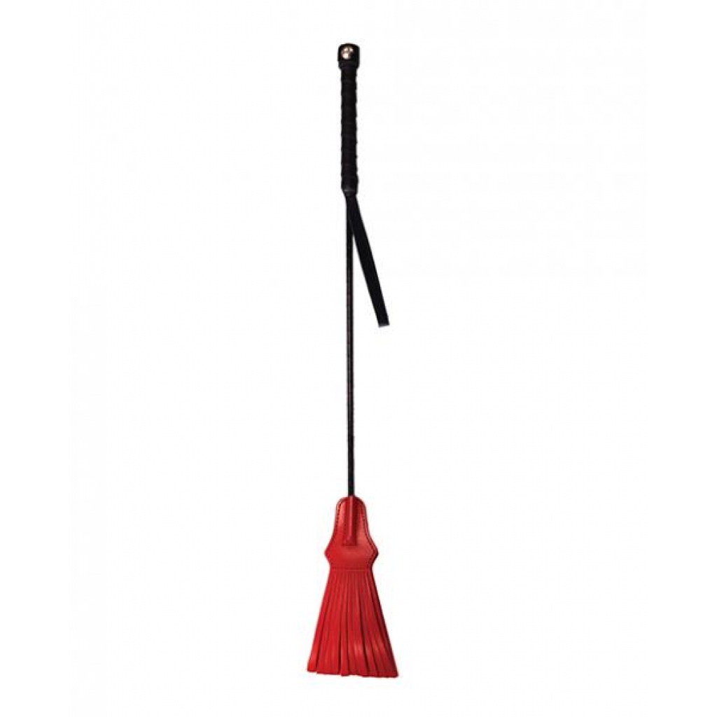 Rouge Tasseled Riding Crop - Red - Babydolls & Slips